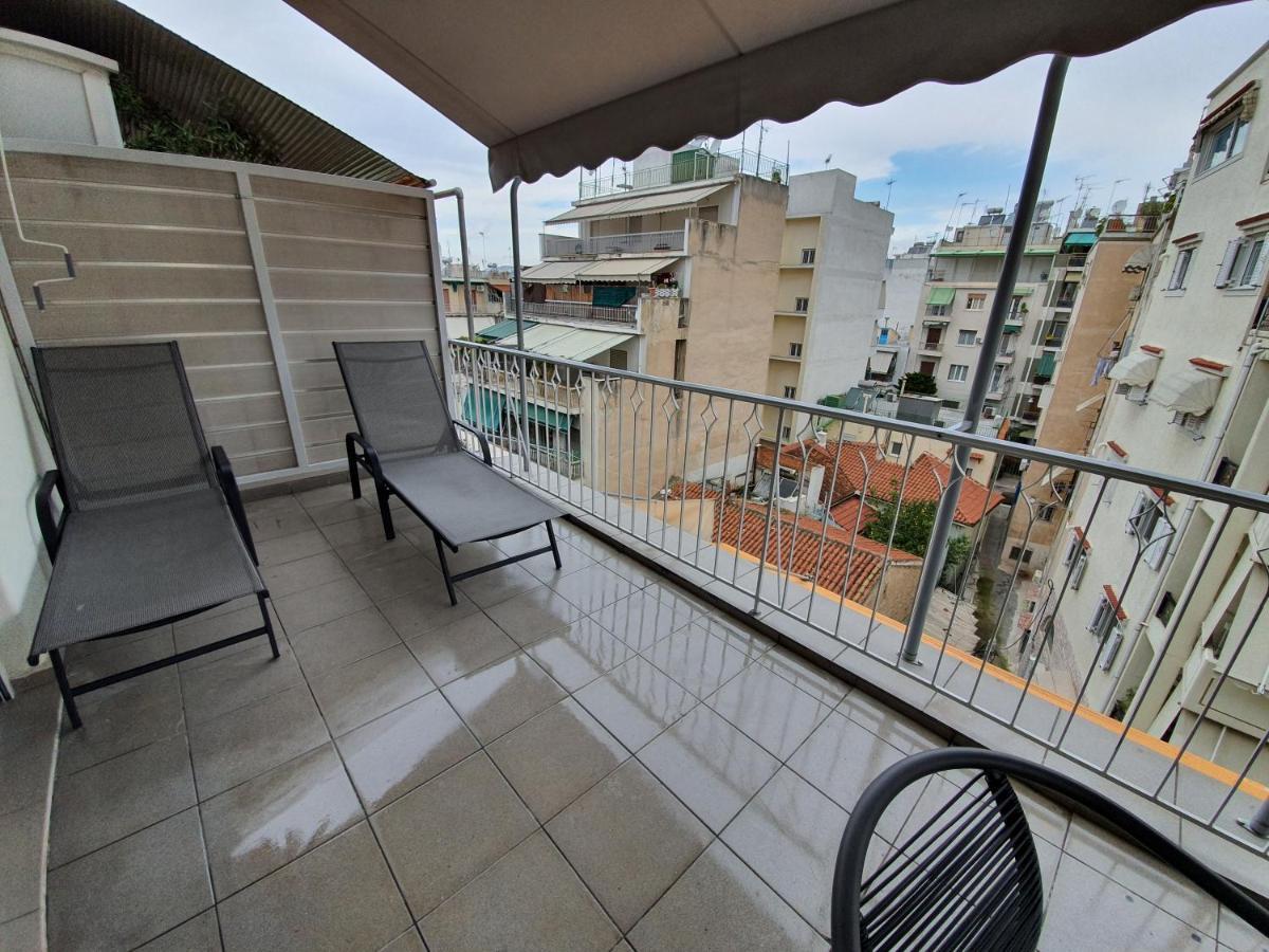 Lukas-2 B/R Luxurious Flat With Veranda Apartment Атина Екстериор снимка